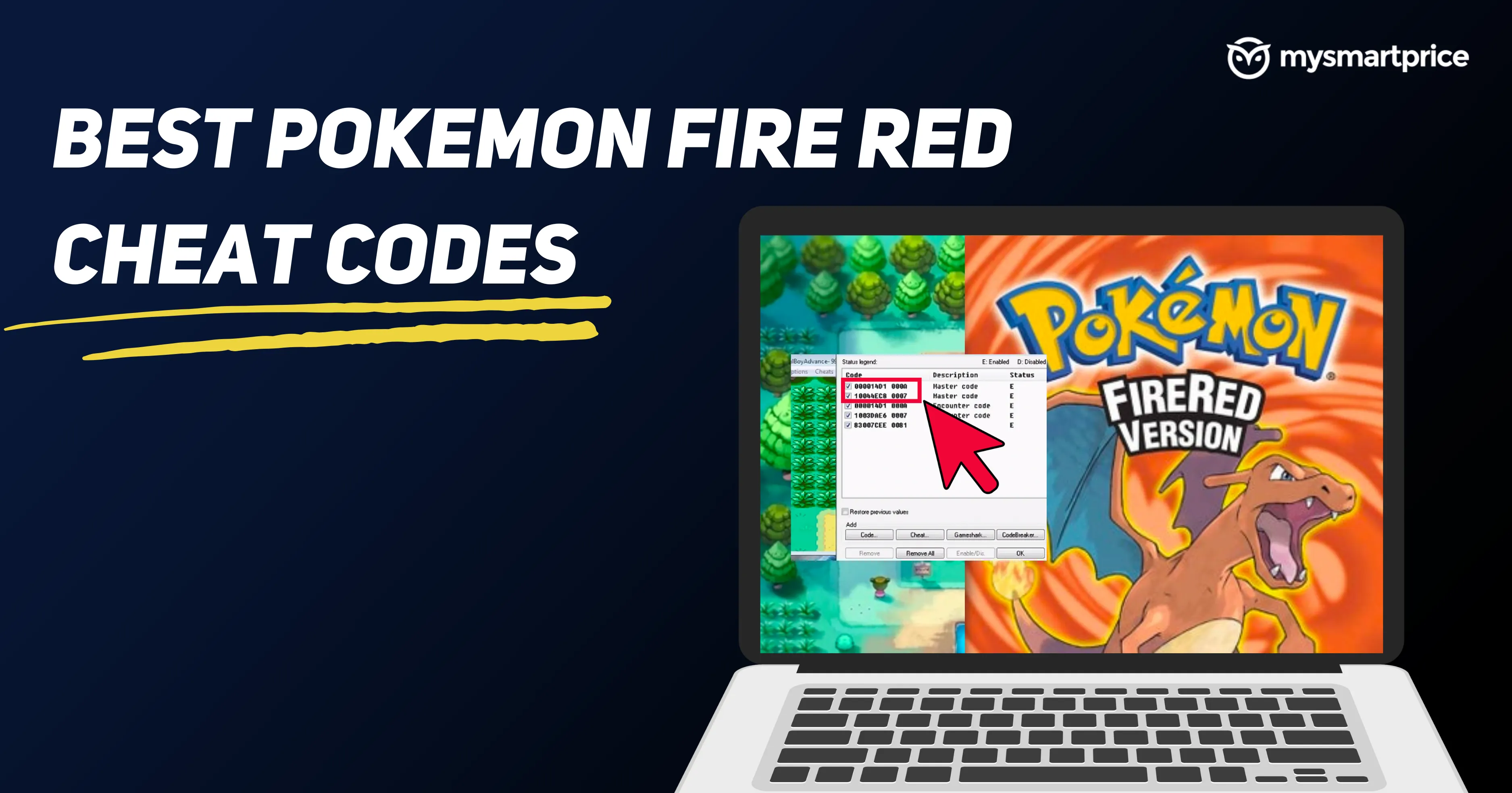 Complete Guide to Pokémon FireRed Cheats